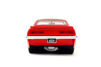 Big Time Muscle 1:24 1969 Chevrolet Camaro Die-Cast Car, Toys for Kids and Adults(Red)