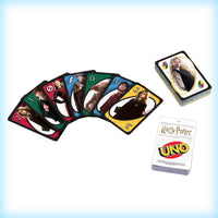 Mattel Games UNO Harry Potter Card Game for Kids, Adults and Game Night based on the Popular Series for 2-10 Players