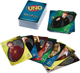 Mattel Games UNO Harry Potter Card Game for Kids, Adults and Game Night based on the Popular Series for 2-10 Players