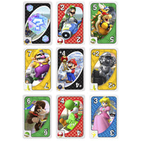 Mattel Games UNO Mario Kart Card Game for Kids, Adults, Family and Game Night with Special Rule for 2-10 Players