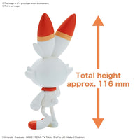 Bandai Hobby - Pokemon 05 Scorbunny, Bandai Spirits Hobby PokemonModel Kit Quick!!