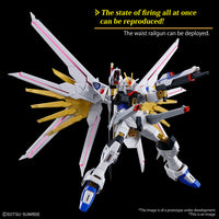 BANDAI SPIRITS HG Mobile Suit Gundam SEED FREEDOM Mighty Strike Freedom Gundam 1/144 Scale Color-Coded Plastic Model