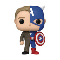 Funko Pop! Marvel: Split - Captain America/Steve Rogers