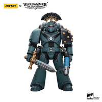 Warhammer 40K: Sons of Horus MKVI Tactical Squad Sargeant with Power Sword 1:18 Scale Action Figure