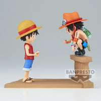 Banpresto - One Piece - Log Stories - Monkey D. Luffy & Portgas D. Ace, Bandai Spirits World Collectable Figure