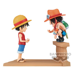 Banpresto - One Piece - Log Stories - Monkey D. Luffy & Portgas D. Ace, Bandai Spirits World Collectable Figure