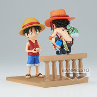 Banpresto - One Piece - Log Stories - Monkey D. Luffy & Portgas D. Ace, Bandai Spirits World Collectable Figure