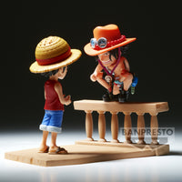 Banpresto - One Piece - Log Stories - Monkey D. Luffy & Portgas D. Ace, Bandai Spirits World Collectable Figure