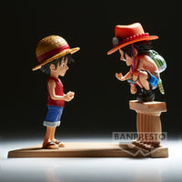 Banpresto - One Piece - Log Stories - Monkey D. Luffy & Portgas D. Ace, Bandai Spirits World Collectable Figure