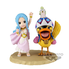 Banpresto - One Piece - Log Stories - Nefertari Vivi & Karoo, Bandai Spirits World Collectable Figure