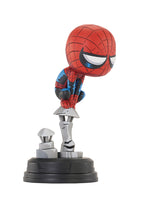Marvel Animated Style Spider-Man on Chimney Statue