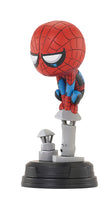 Marvel Animated Style Spider-Man on Chimney Statue