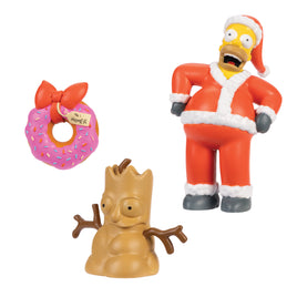 Disney The Simpsons Advent Calendar Holiday 2024-24 Days of Surprises with Mystery Characters and Accessories! Approximately 1.5” Inch Scale Action Figures