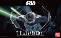 STAR WARS TIE ADVANCED X1 1/72 MDL KIT