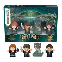 Little People Collector Harry Potter and The Chamber of Secrets Movie Special Edition Set for Adults & Fans, 4 Figures in Display Package