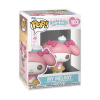 Funko POP Sanrio: Hello Kitty - My Melody - (Icecream) - Collectable Vinyl Figure - Gift Idea - Official Merchandise - for Kids & Adults - Cartoons Fans - Model Figure for Collectors and Display