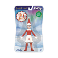 FLEXFIGS ELF ON THE SHELF ELF SCOUT GIRL BLUE EYES