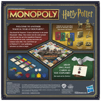 Monopoly Harry Potter Edition Board Game | A Magical Adventure at Hogwarts | Ages 8 and Up | 2 to 6 Players | Family Games | Gifts for Kids and Adults