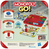 Monopoly GO! Board Game | Inspired by The Popular Mobile Board Game | Ages 8+ | 2-4 Players | 15 Mins. | Family Games | Travel Games for Kids and Adults