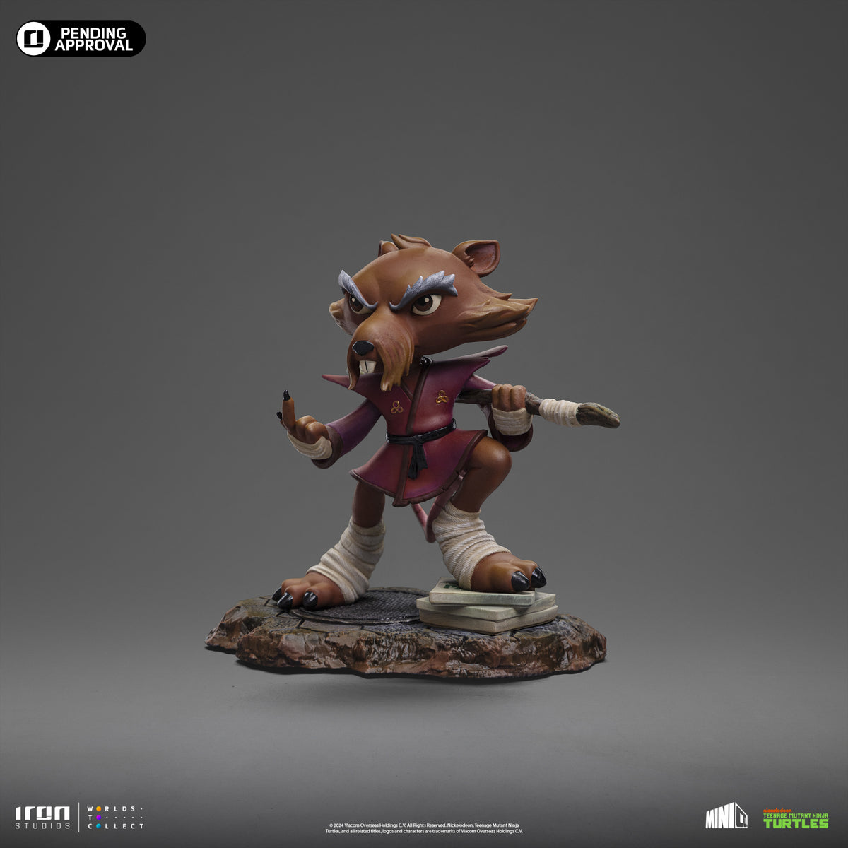 TMNT Master Splinter Comics Version – Iron Studios| WWW.UPTTM.COM (UP ...