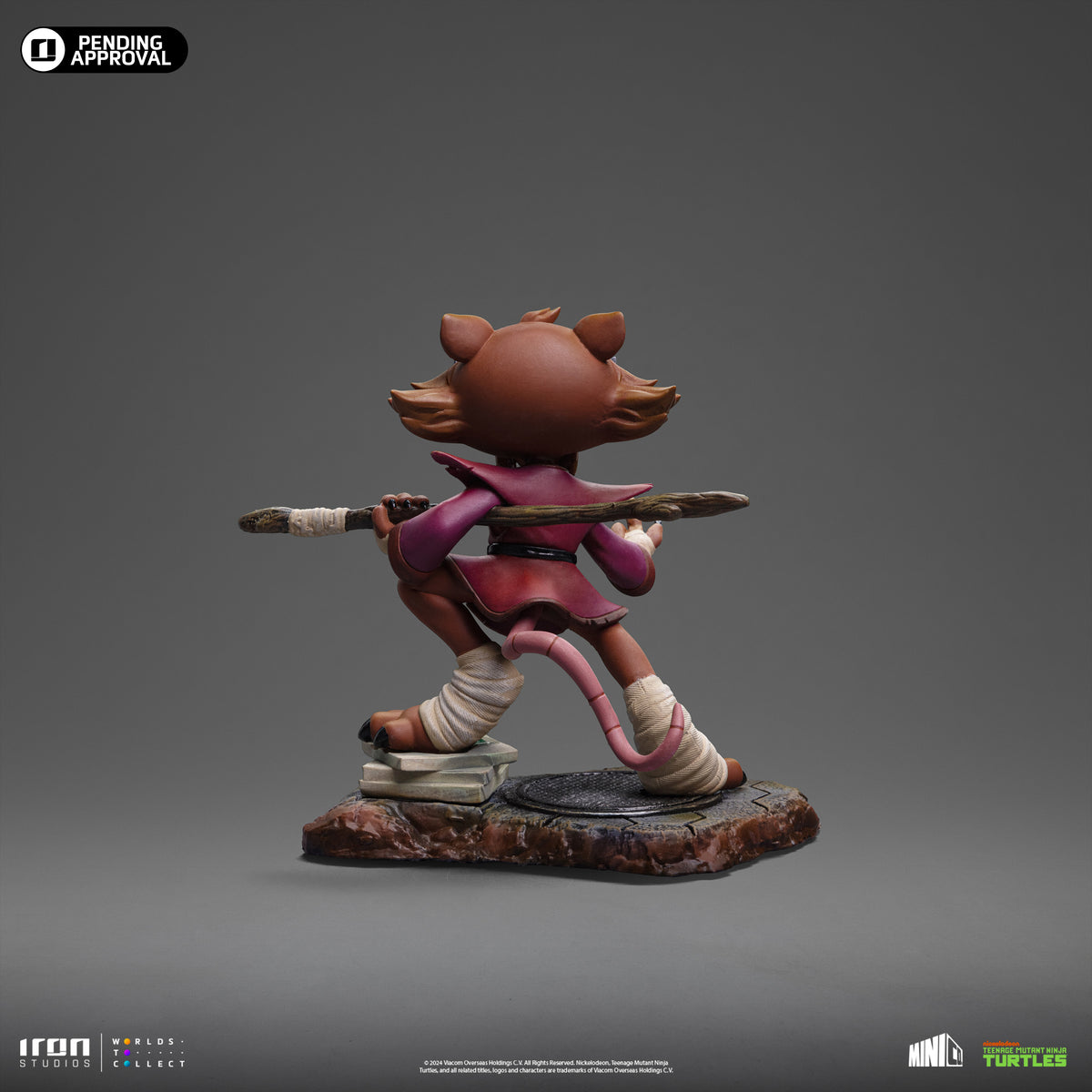 Splinter Papercraft TMNT Master Splinter Comics Version – Iron Studios| WWW.UPTTM.COM (UP ...