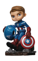 Iron Studios Collectible Statue - Minico - The Infinity Saga - Captain America PVC Blue 5.5 inches