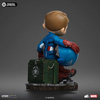 Iron Studios Collectible Statue - Minico - The Infinity Saga - Captain America PVC Blue 5.5 inches
