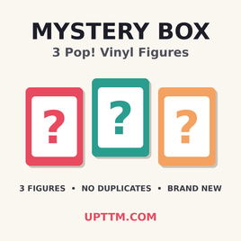 Funko Pop! Mystery Box – 3 Pop! Vinyl Figures (No Duplicates)