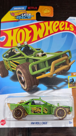 Hot Wheels HW Roll Cage - HW Dirt 8/10 (2024) #233/250 - Let's Race Card