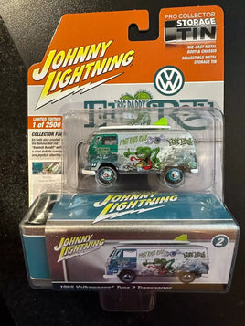 2023 Johnny Lighting Storage Tin Series - 1965 Volkswagen Type 2 Transporter