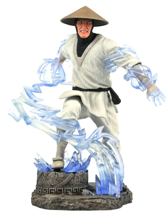 DIAMOND SELECT TOYS Mortal Kombat Gallery: Raiden PVC Figure, 10 inches - Up-to-the-minute @upttm.com