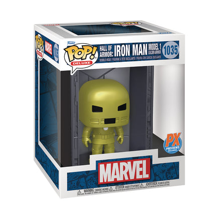 Pop! Marvel: Iron Man Hall of Armor Model 1 Deluxe Vinyl Figure - Up-to-the-minute @upttm.com