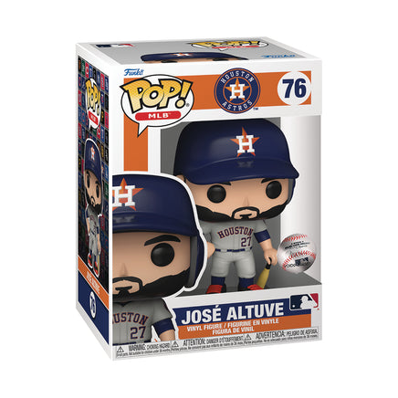 Funko Pop! MLB: Astros- Jose Altuve (Away Jersey) #76 - Up-to-the-minute @upttm.com