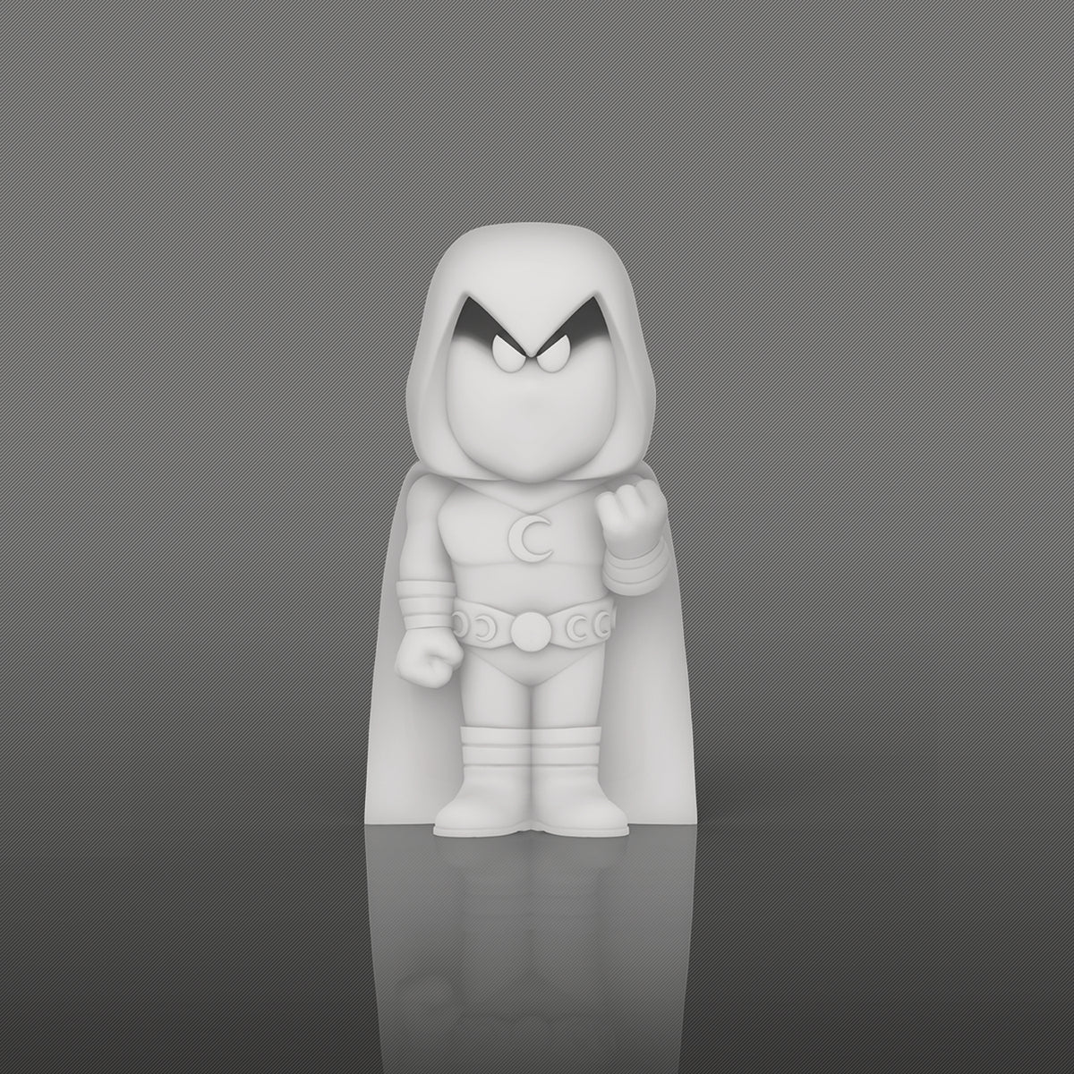 Funko Vinyl Soda: Moon Knight Marvel Con Chase Glow In The Dark - Figura Da Collezione In Lattina, Edizione Limitata PX - 4