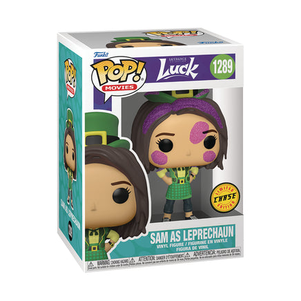 Funko Pop! Movies: Luck - Sam as Leprechaun with Chase (Styles May Vary) - Up-to-the-minute @upttm.com