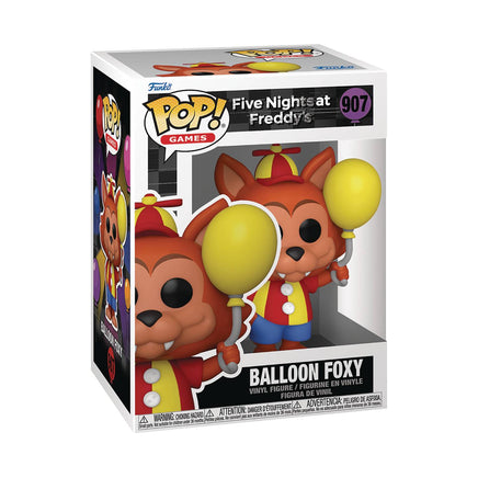 Funko Pop! Games: Five Nights at Freddy's - Balloon Foxy - Up-to-the-minute @upttm.com
